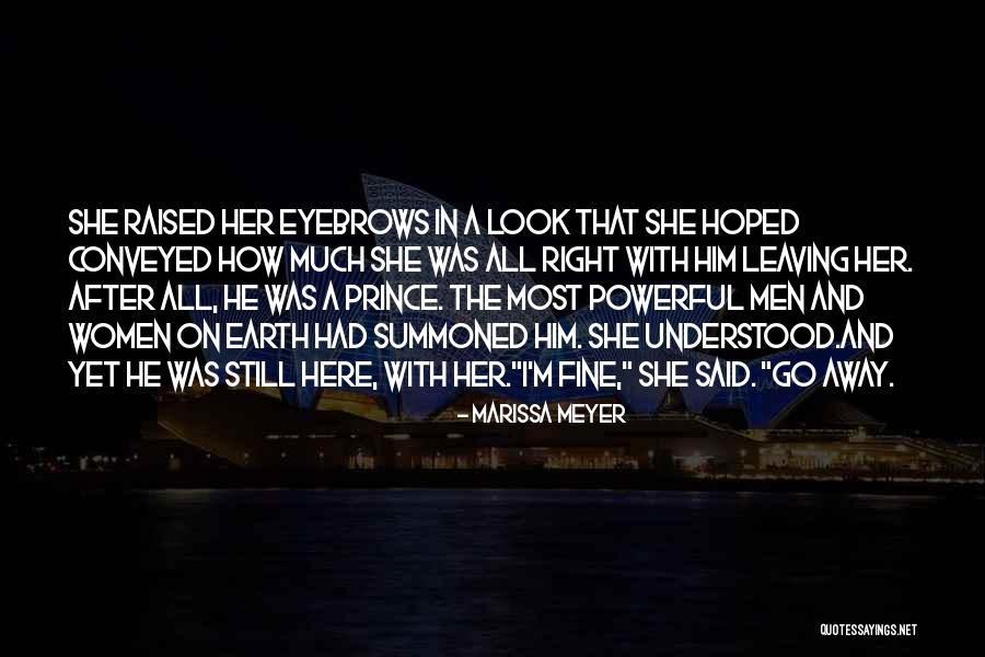 I'm Fine Quotes By Marissa Meyer I'm Fine Quotes By Marissa Meyer