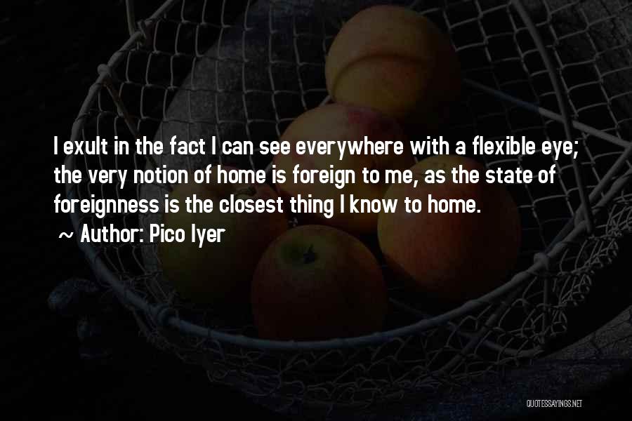 I'm Flexible Quotes By Pico Iyer