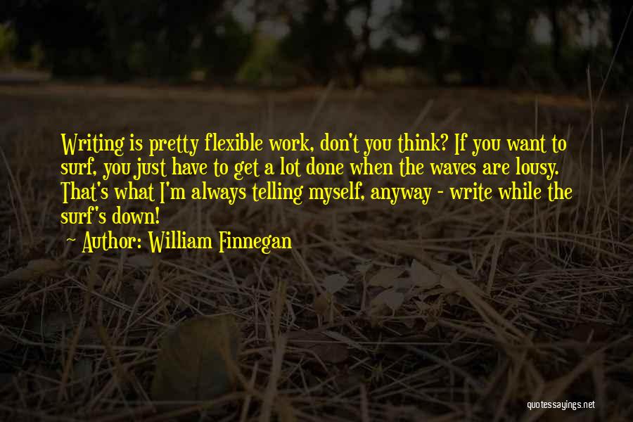 I'm Flexible Quotes By William Finnegan