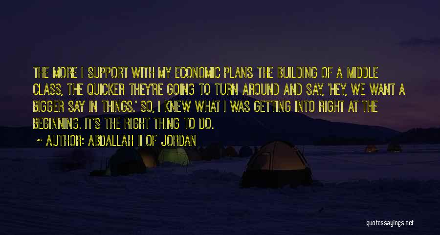 I'm Getting Bigger Quotes By Abdallah II Of Jordan