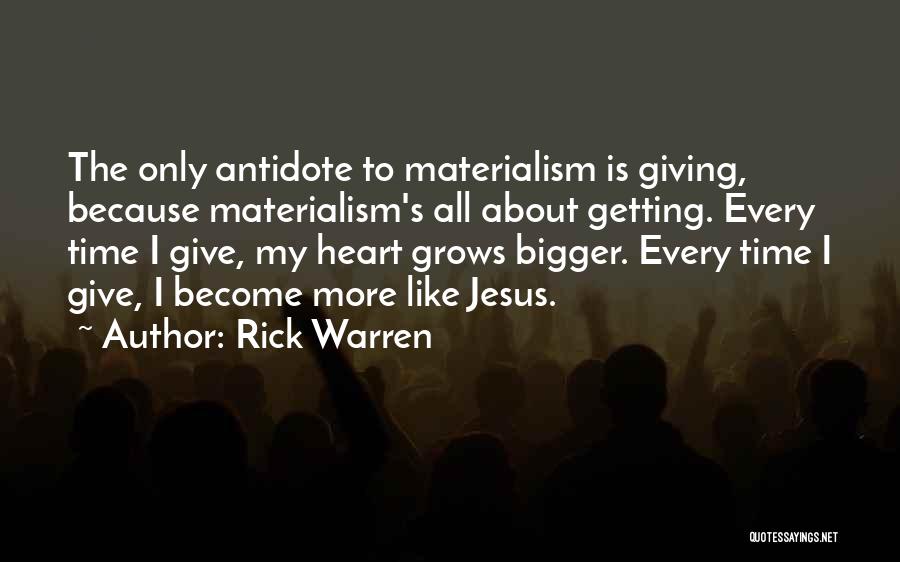 I'm Getting Bigger Quotes By Rick Warren