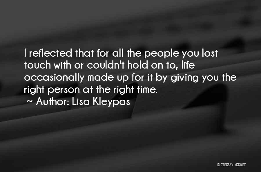 I'm Giving Up On Life Quotes By Lisa Kleypas