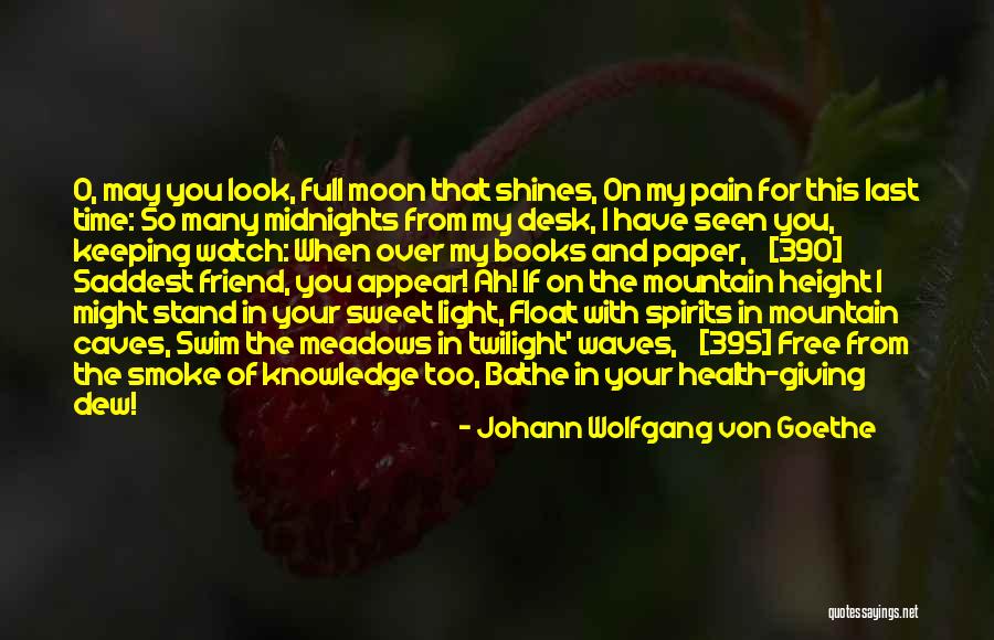 I'm Giving You My Time Quotes By Johann Wolfgang Von Goethe