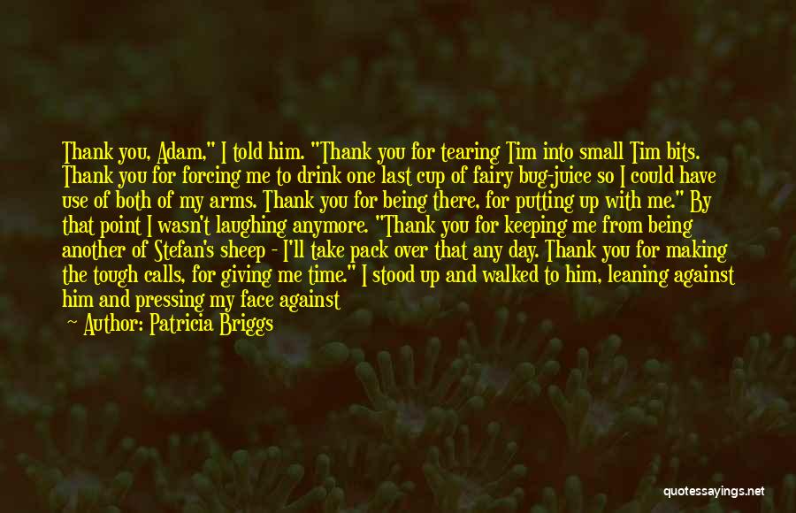 I'm Giving You My Time Quotes By Patricia Briggs