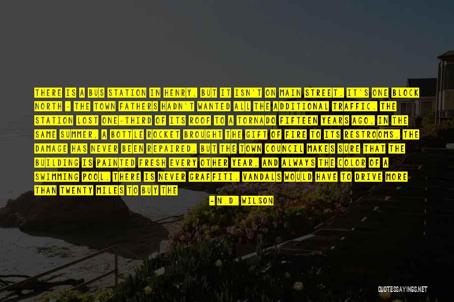 I'm Glad We're Done Quotes By N.D. Wilson I'm Glad We're Done Quotes By N.D. Wilson