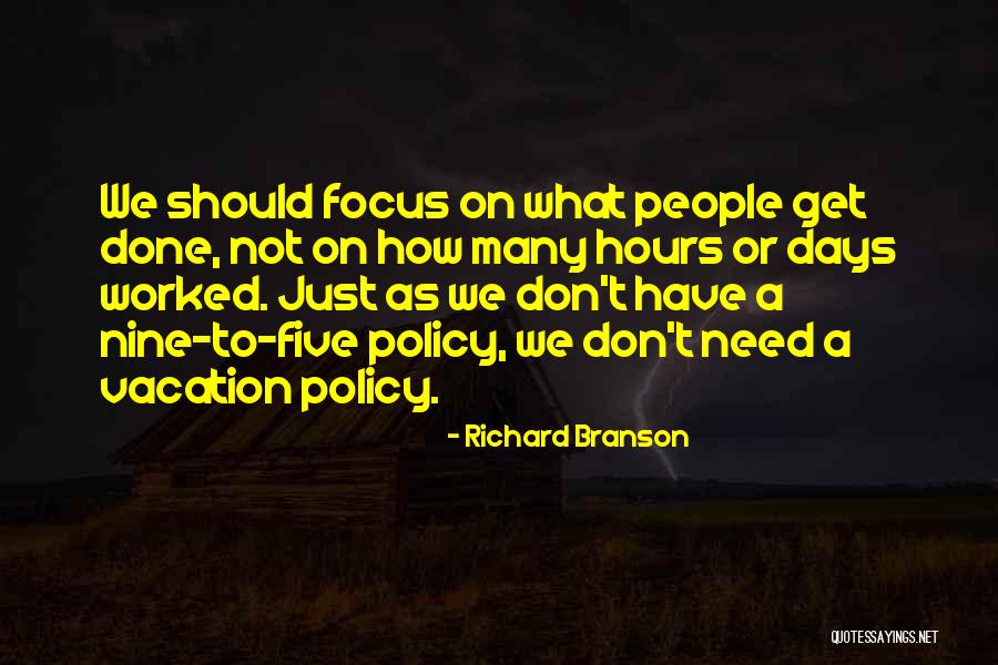 I'm Going On Vacation Quotes By Richard Branson