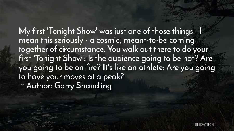 I'm Going Out Tonight Quotes By Garry Shandling