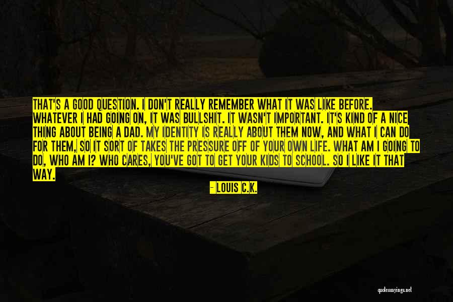 I'm Going To Do My Own Thing Quotes By Louis C.K.