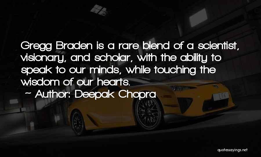 I'm Going To Speak My Mind Quotes By Deepak Chopra
