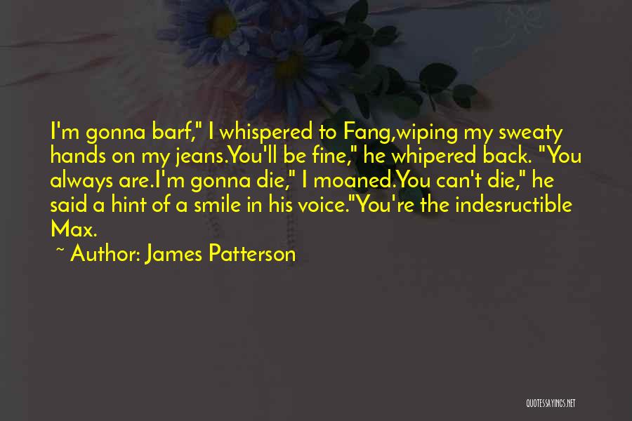 I'm Gonna Be Fine Without You Quotes By James Patterson