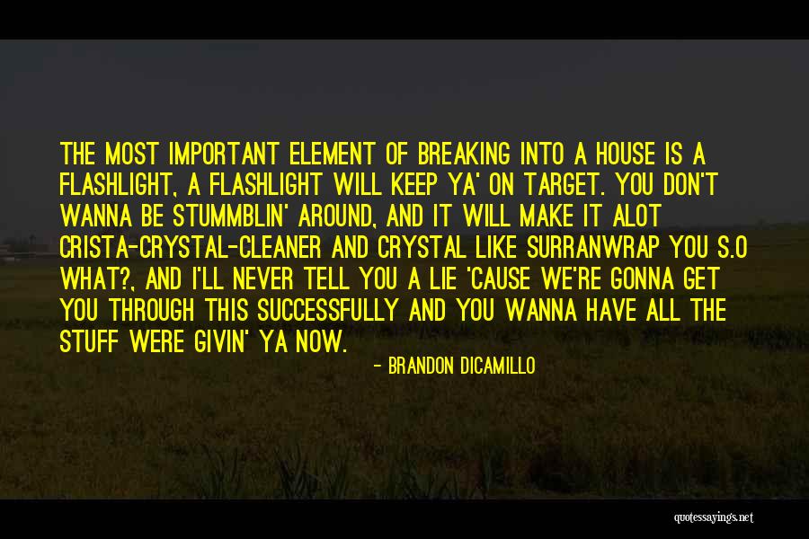 I'm Gonna Make It Through Quotes By Brandon DiCamillo I'm Gonna Make It Through Quotes By Brandon DiCamillo