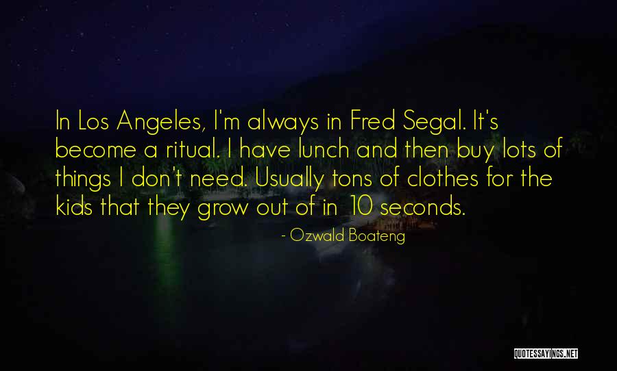 Im Good Love Enjoy Quotes By Ozwald Boateng