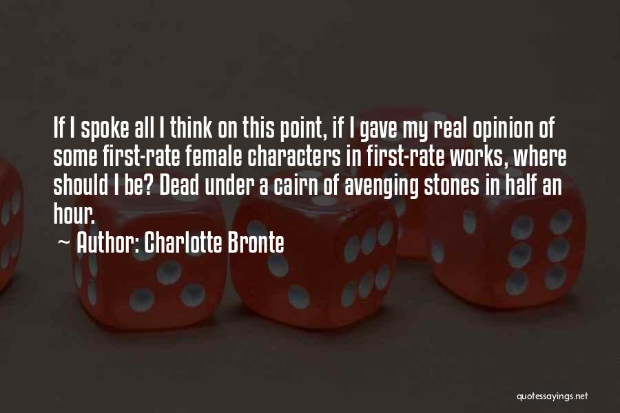 I'm Half Dead Quotes By Charlotte Bronte