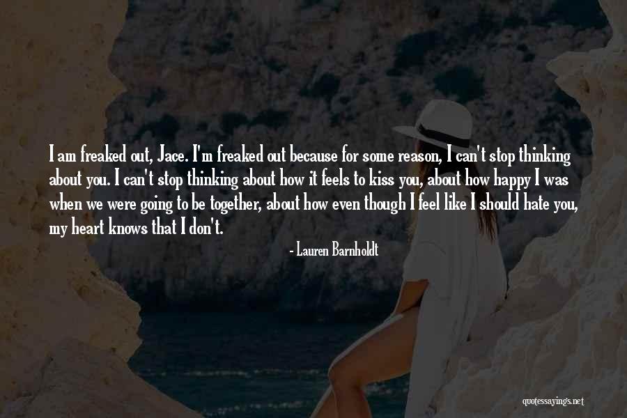 I'm Happy When Quotes By Lauren Barnholdt