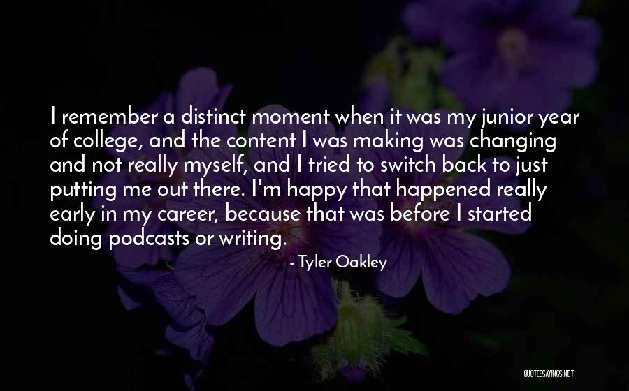 I'm Happy When Quotes By Tyler Oakley I'm Happy When Quotes By Tyler Oakley