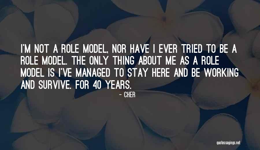 I'm Here To Stay Quotes By Cher I'm Here To Stay Quotes By Cher