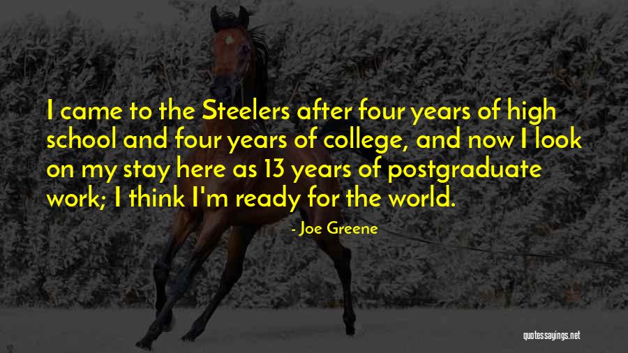 I'm Here To Stay Quotes By Joe Greene I'm Here To Stay Quotes By Joe Greene