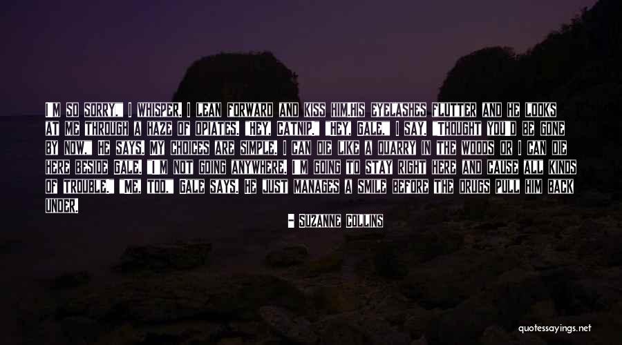 I'm Here To Stay Quotes By Suzanne Collins I'm Here To Stay Quotes By Suzanne Collins