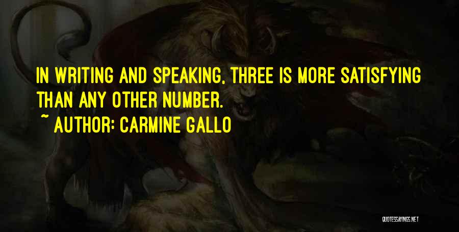 I'm His Number 1 Quotes By Carmine Gallo