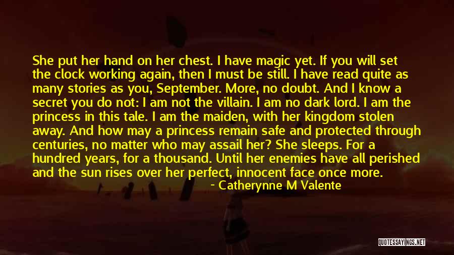 I'm Innocent Quotes By Catherynne M Valente