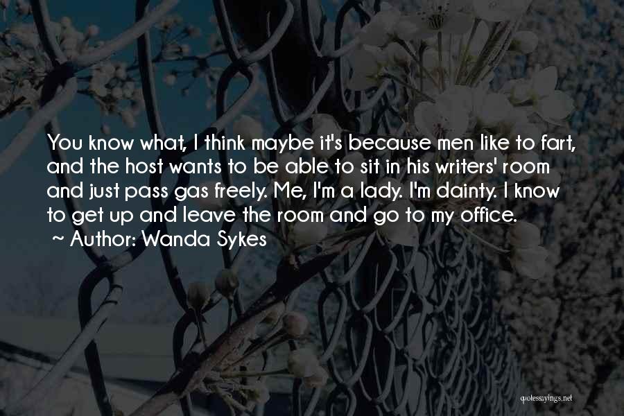 I'm Just A Lady Quotes By Wanda Sykes