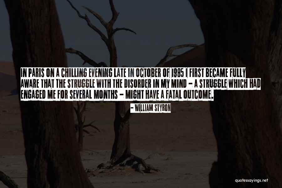 I'm Just Chilling Quotes By William Styron