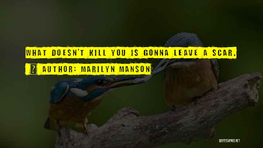 I'm Just Gonna Leave Quotes By Marilyn Manson