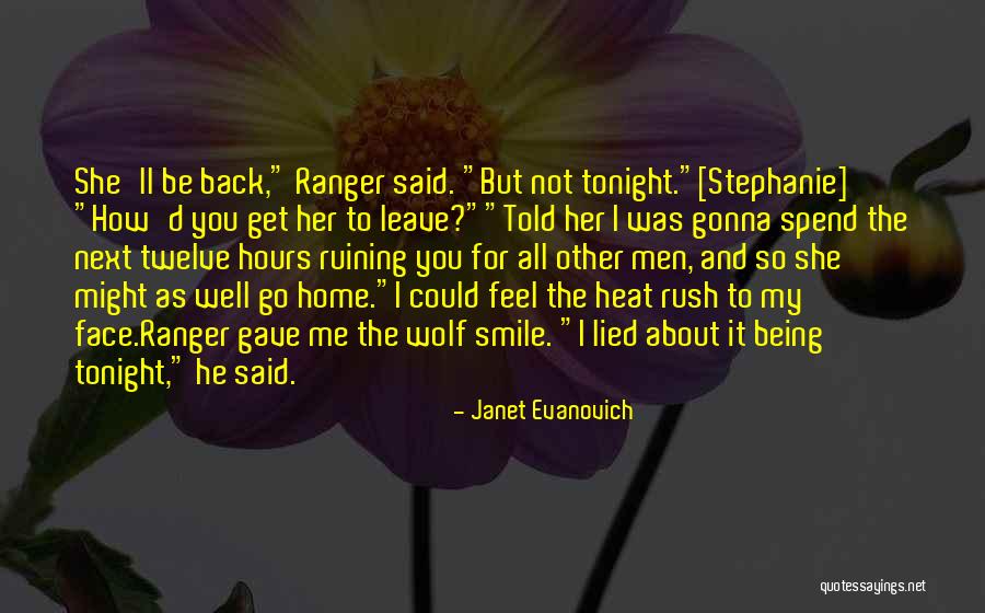 I'm Just Gonna Smile Quotes By Janet Evanovich