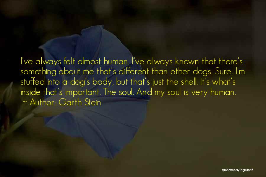 I'm Just Human Quotes By Garth Stein