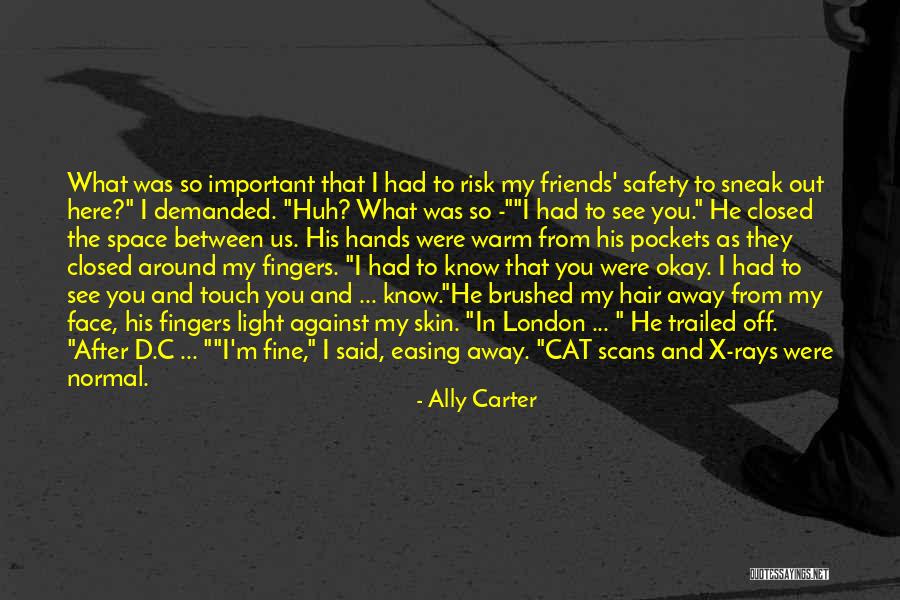 I'm Just Not Okay Quotes By Ally Carter