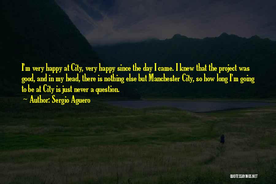 I'm Just So Happy Quotes By Sergio Aguero