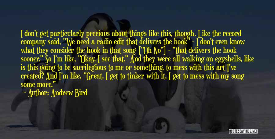 I'm Like A Bird Quotes By Andrew Bird