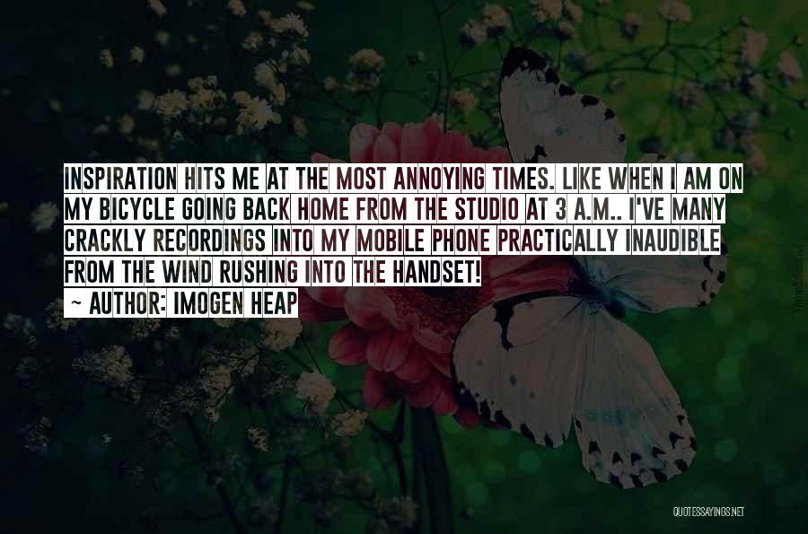 I'm Like A Wind Quotes By Imogen Heap