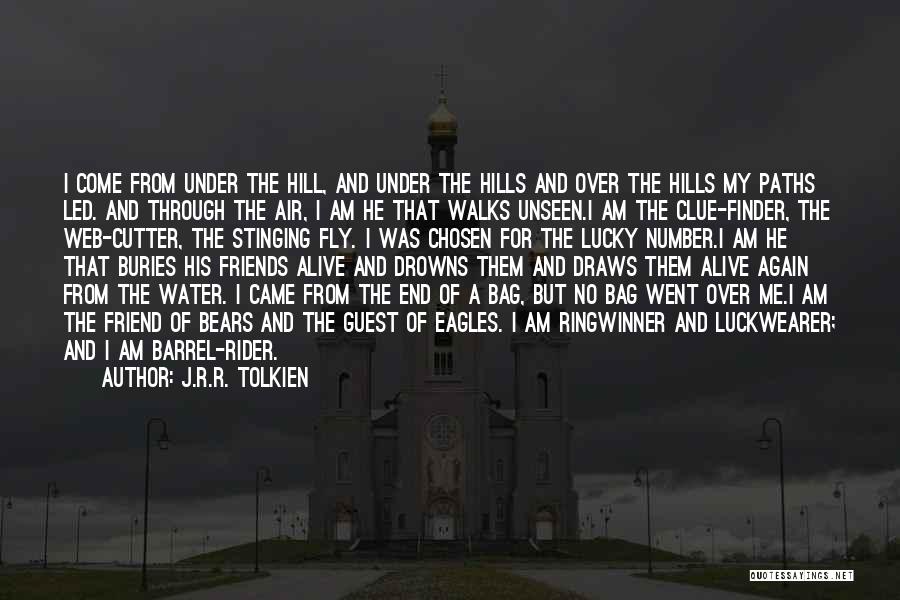 I'm Lucky To Be Alive Quotes By J.R.R. Tolkien