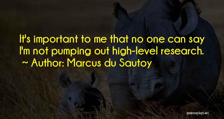 I'm No One Quotes By Marcus Du Sautoy