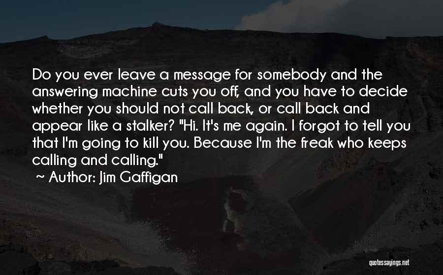 I'm Not A Freak Quotes By Jim Gaffigan