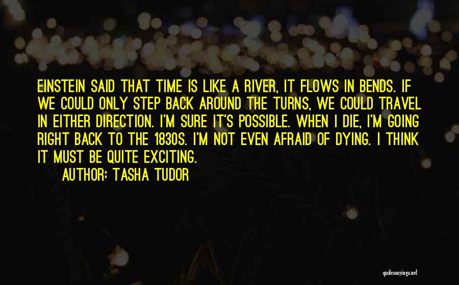 I'm Not Afraid To Die Quotes By Tasha Tudor