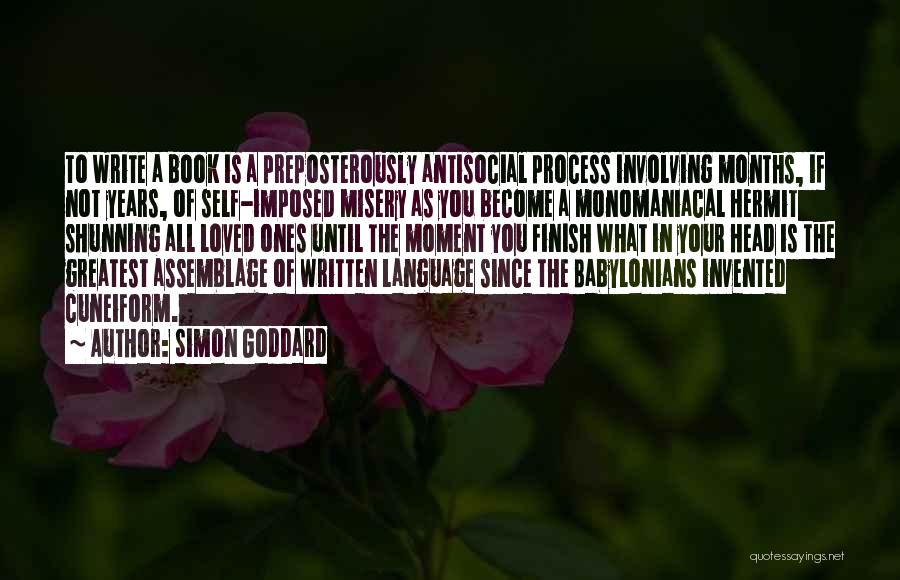 I'm Not Antisocial Quotes By Simon Goddard