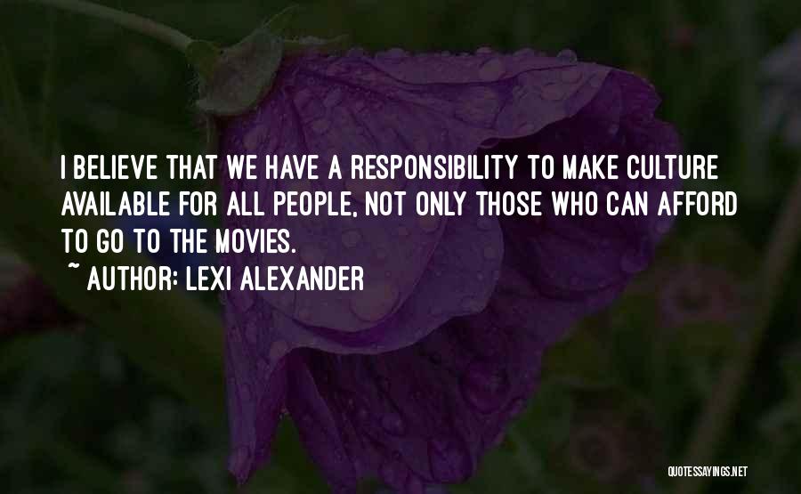 I'm Not Available Quotes By Lexi Alexander