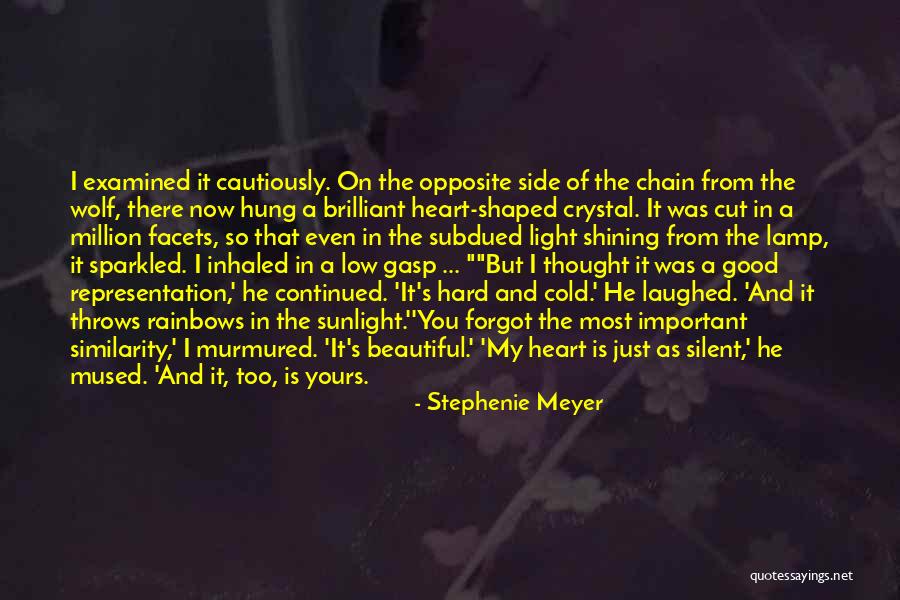 I'm Not Beautiful But I Have A Good Heart Quotes By Stephenie Meyer I'm Not Beautiful But I Have A Good Heart Quotes By Stephenie Meyer