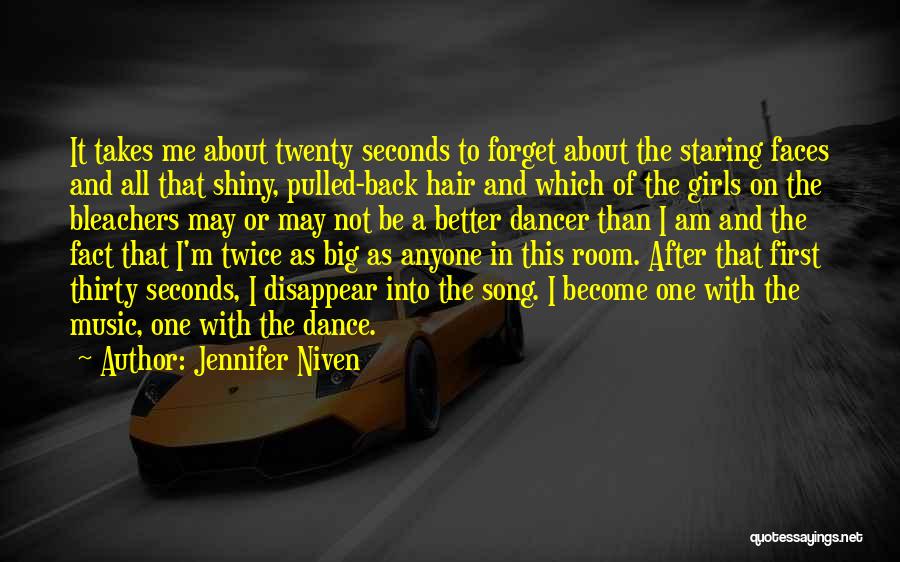 I'm Not Better Than Anyone Quotes By Jennifer Niven