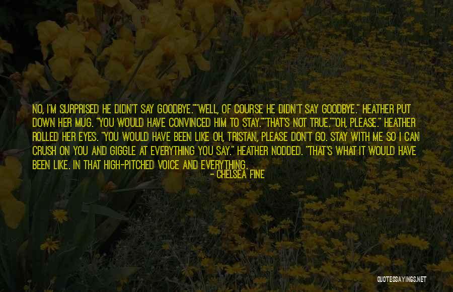 I'm Not Fine Quotes By Chelsea Fine I'm Not Fine Quotes By Chelsea Fine