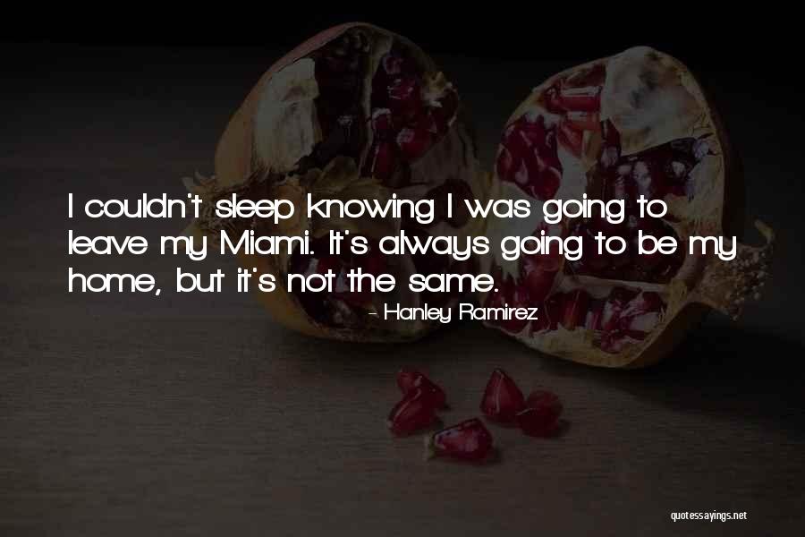 I'm Not Going To Sleep Quotes By Hanley Ramirez I'm Not Going To Sleep Quotes By Hanley Ramirez