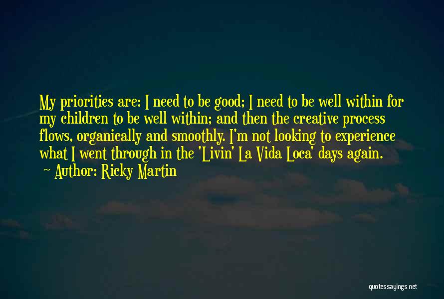 I'm Not Good Looking Quotes By Ricky Martin