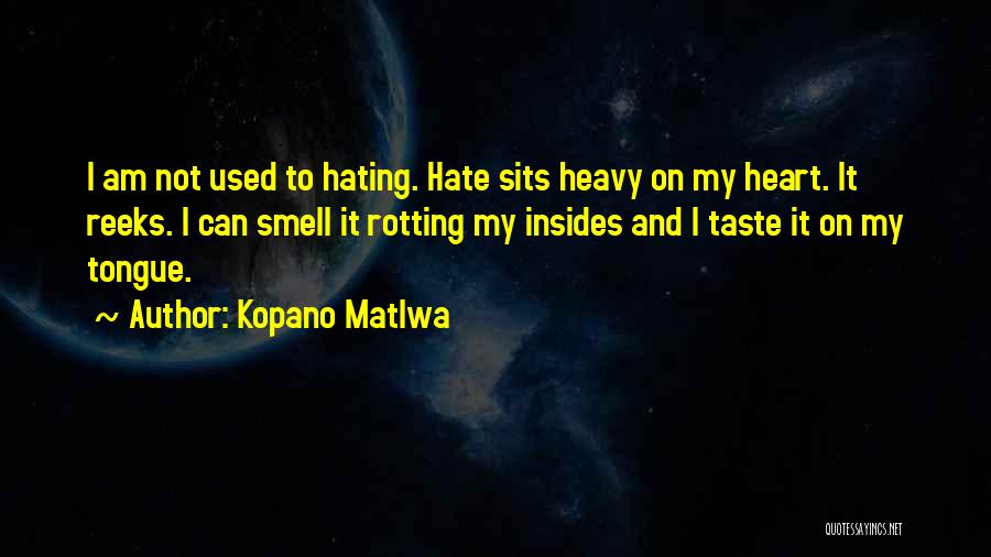 I'm Not Hating Quotes By Kopano Matlwa