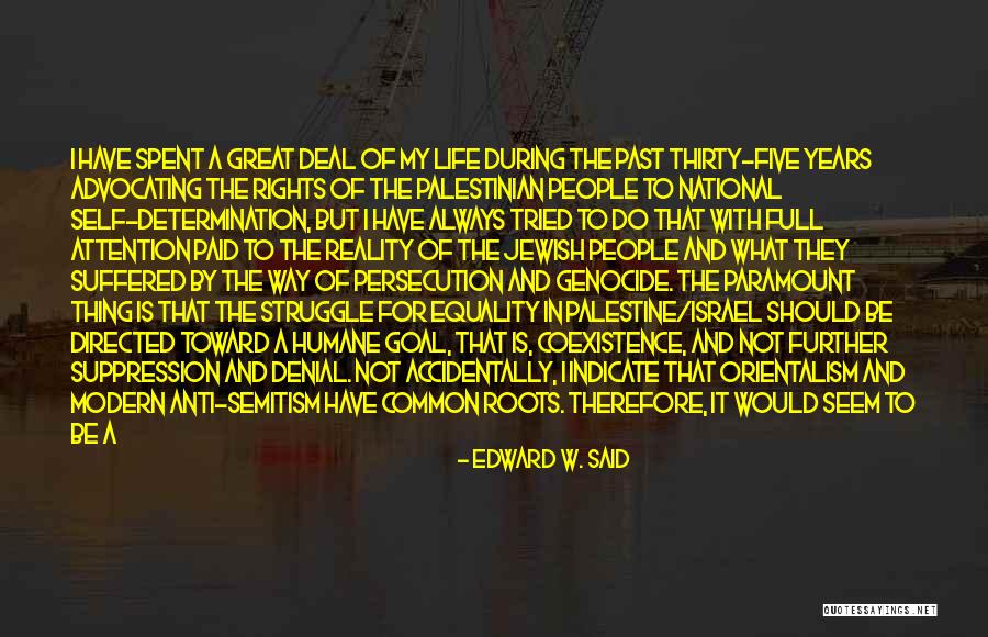 I'm Not In Denial Quotes By Edward W. Said