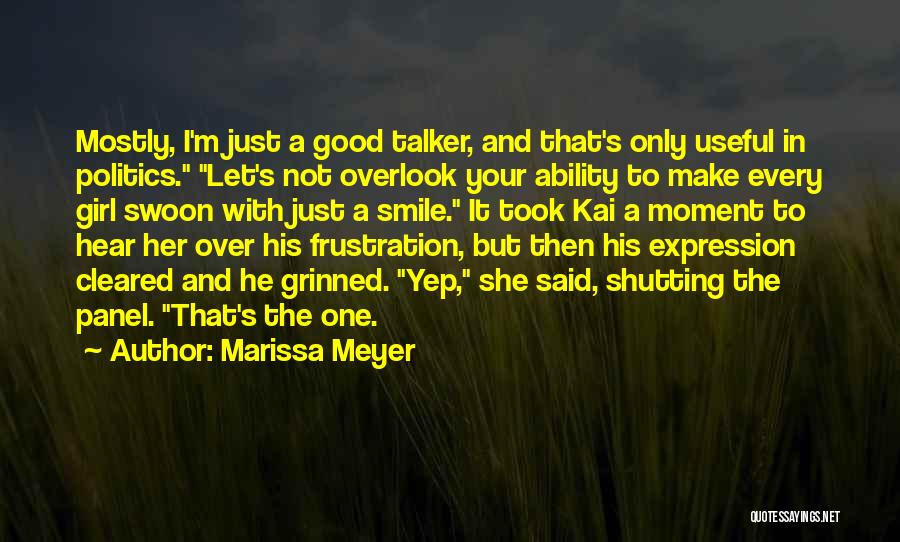 I'm Not Just A Girl Quotes By Marissa Meyer
