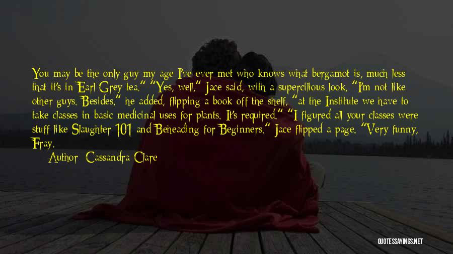 I'm Not Like Other Guys Quotes By Cassandra Clare