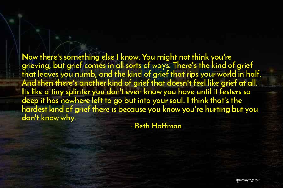 I'm Not Numb Quotes By Beth Hoffman