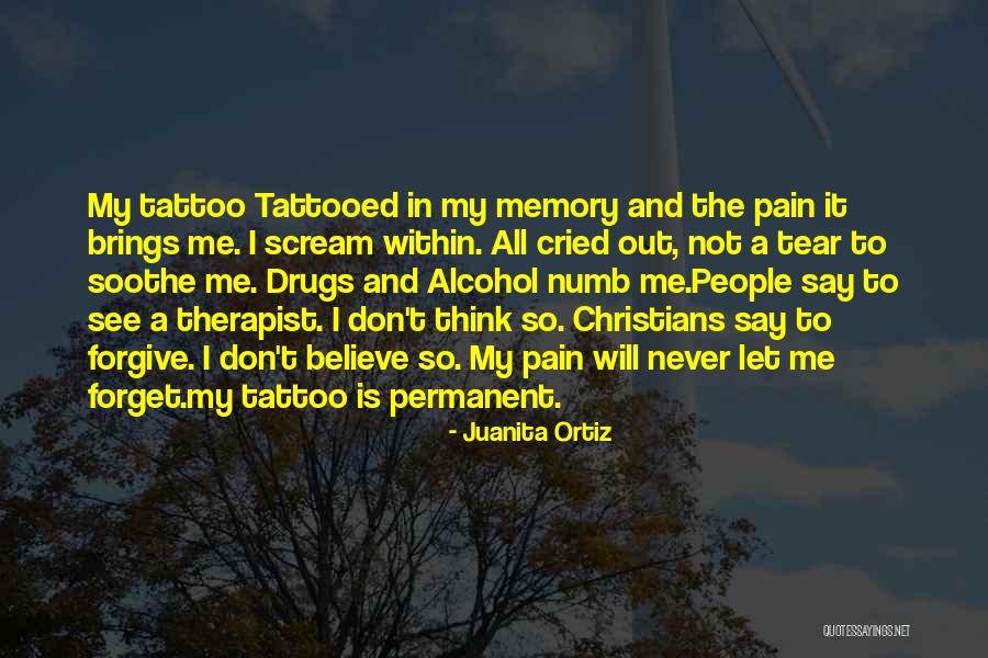 I'm Not Numb Quotes By Juanita Ortiz